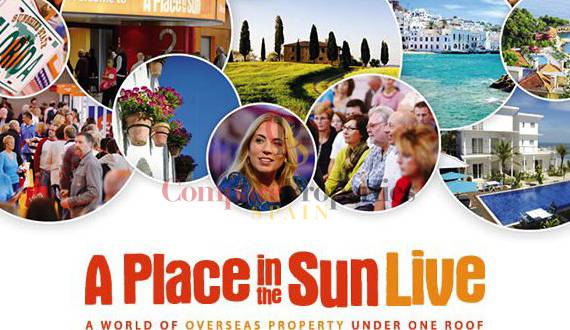 Vergleichen Immobilien Spanien wird bei der Veranstaltung präsentiert von einem Platz in der Sun Live