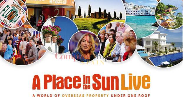 Compare Properties Spain sera présent lors de l'événement organisé par A Place in the Sun Live