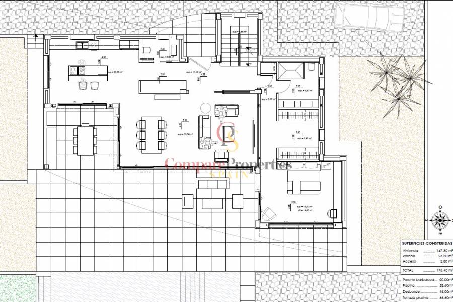 Nueva construcción  - Villa - Moraira - La sabatera