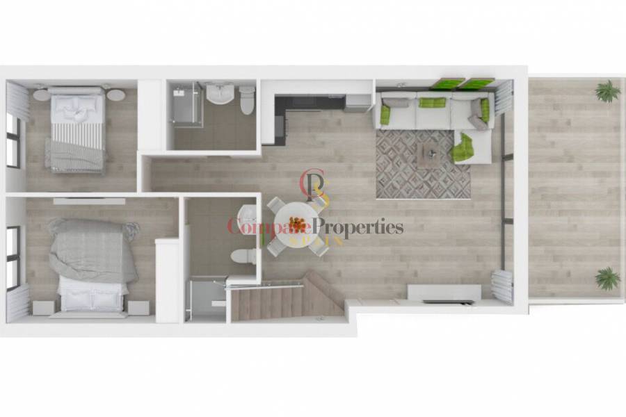 Verkoop - Duplex and Penthouses - Finestrat