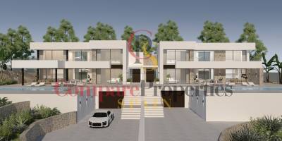 Semi-Detached Villa - New Build - Moraira - Fanadix