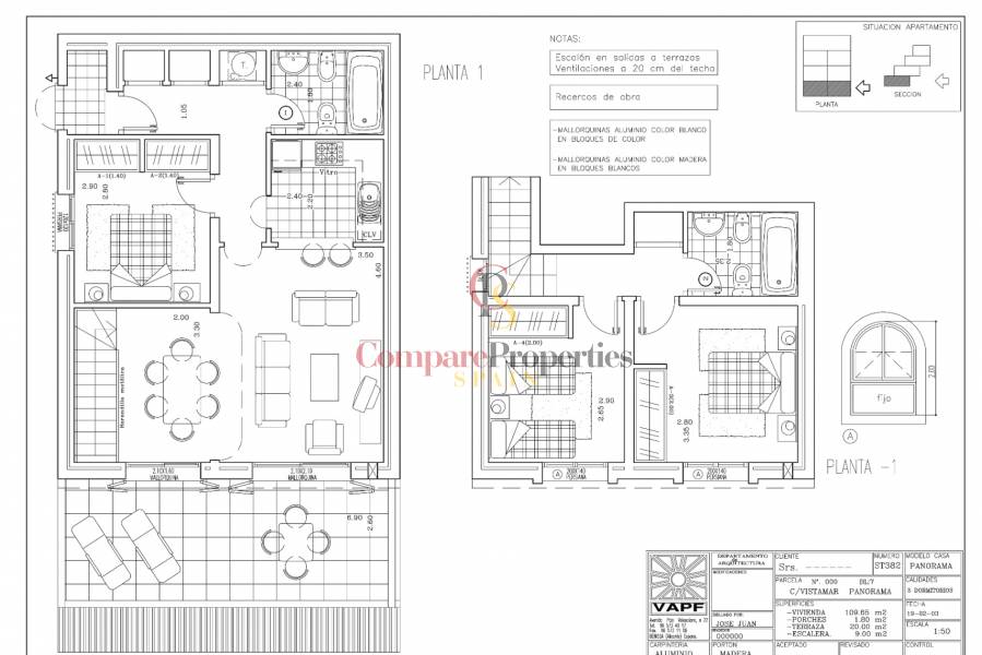 Sale - Apartment - Benitachell - Pueblo Panorama