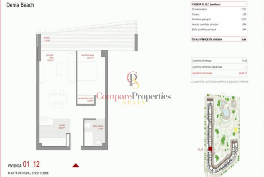 Sale - Apartment - Dénia