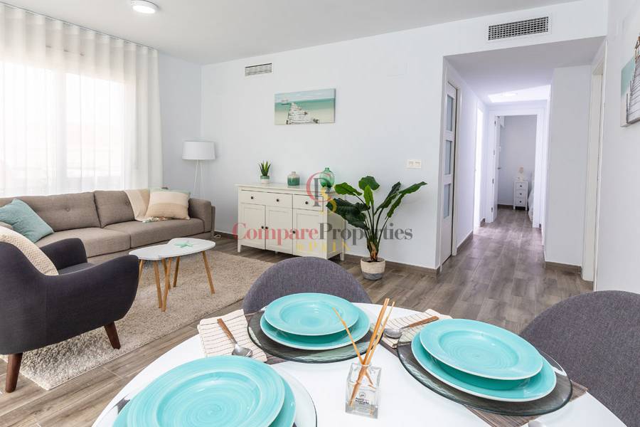 Nueva construcción  - Apartment - Stunning new build apartments with prices starting at just 125,000 € for the ground floor model and 135,000 € for the top floor model which offers a large 75 m2 solarium.