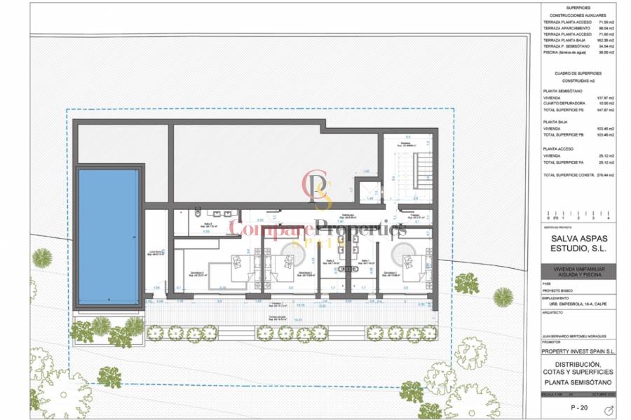 Vente - Villa - Calpe - Empedrola