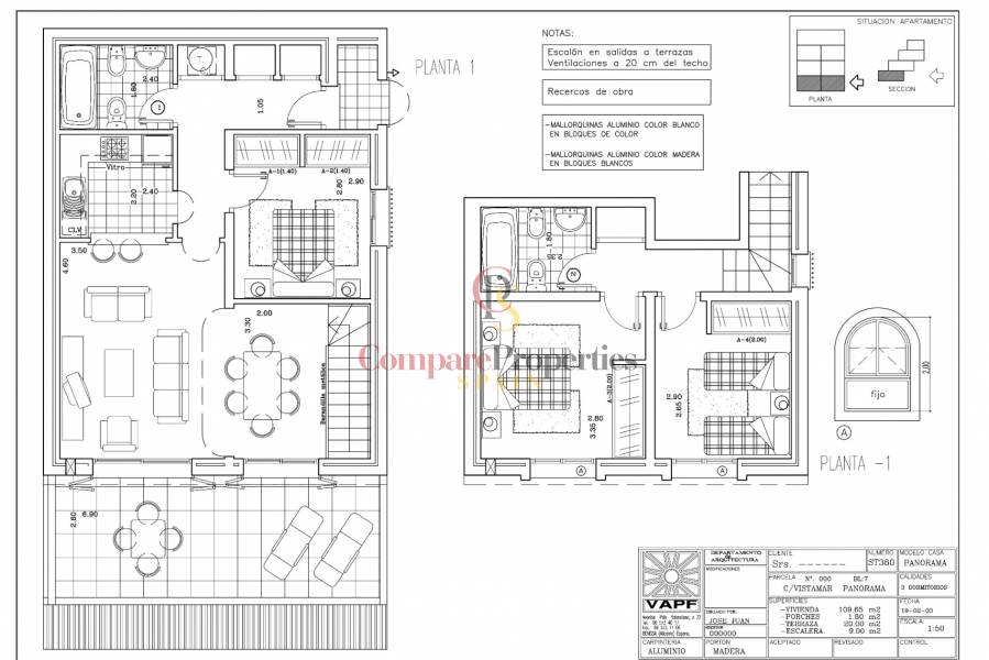 Sale - Apartment - Benitachell - Pueblo Panorama
