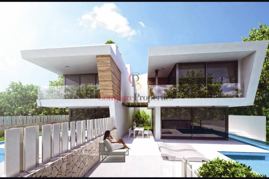 Nieuwe constructie - Semi-Detached Villa - Albir