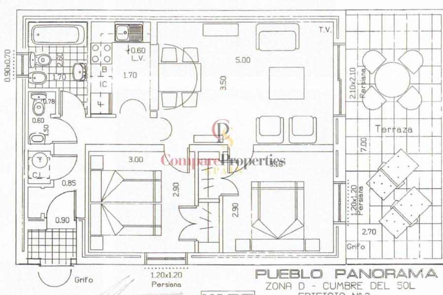 Sale - Apartment - Benitachell - Pueblo Panorama