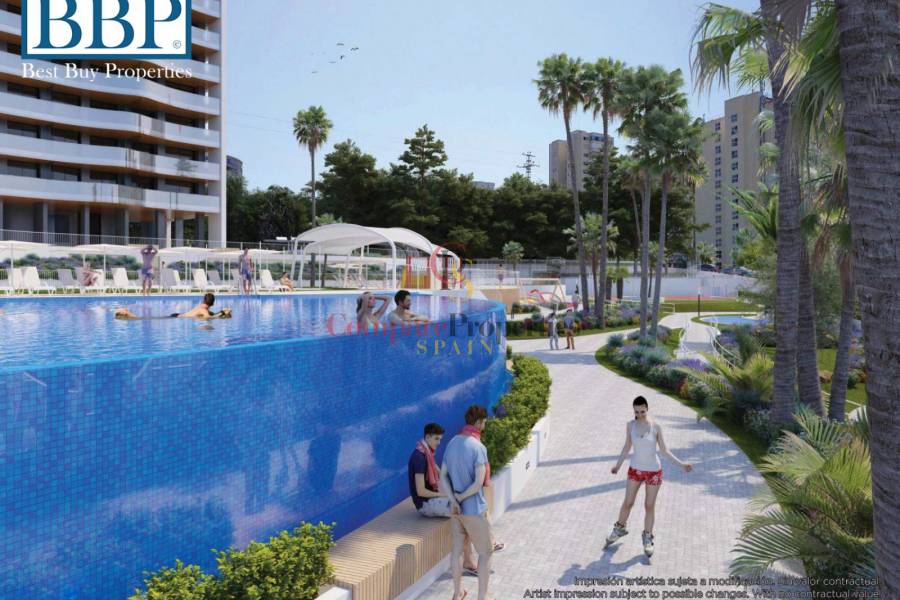 Nouvelle construction - Apartment - Benidorm - poniente beach