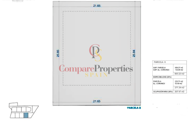 Venta - Plot - Dénia - San Juan