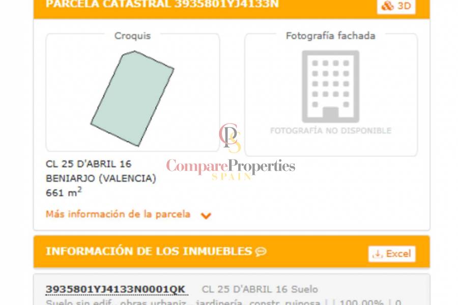 Sale - Apartment - BENIARJO - 