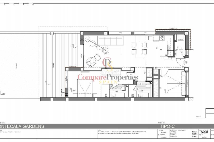 Sale - Apartment - Benitachell - Montecala Gardens