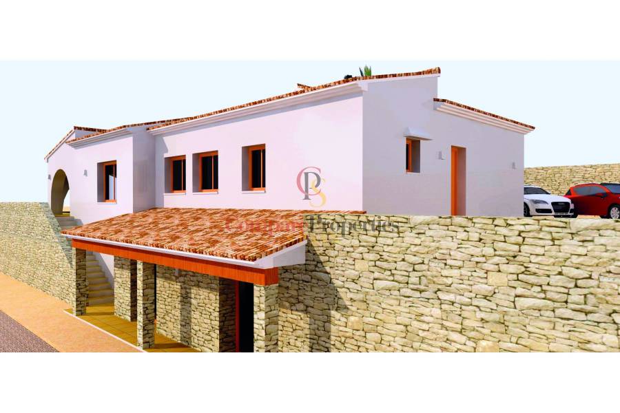 Nueva construcción  - Villa - Moraira - Font Santa