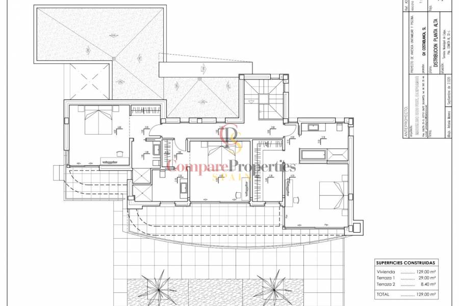 Nieuwe constructie - Villa - Calpe - Urbanización