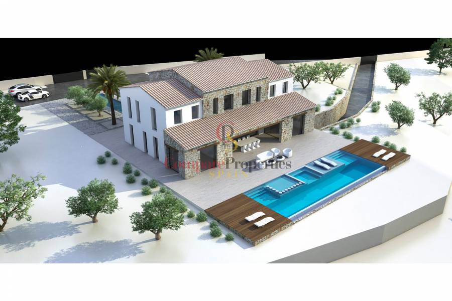 Nieuwe constructie - Villa - Benissa - Partida Benimarraig