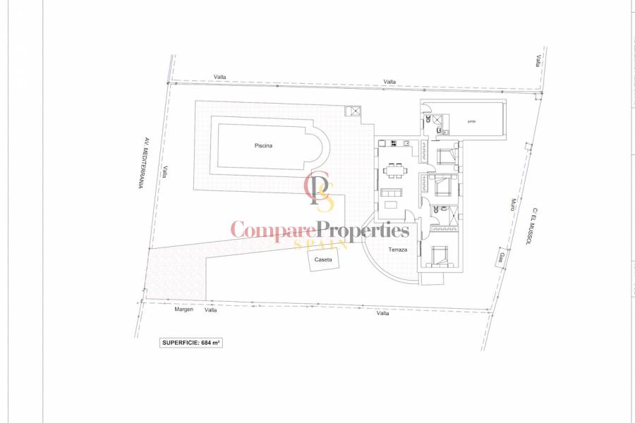 Sale - Villa - Benissa - Buenavista