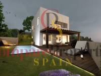 Nieuwe constructie - Villa - Jalon Valley - Valley / Urbanización