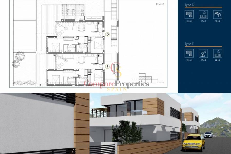 Nieuwe constructie - Apartment - Benitachell - CUMBRES DEL SOL