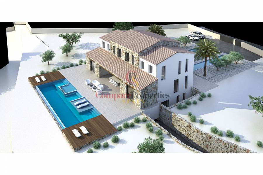 Nieuwe constructie - Villa - Benissa - Partida Benimarraig