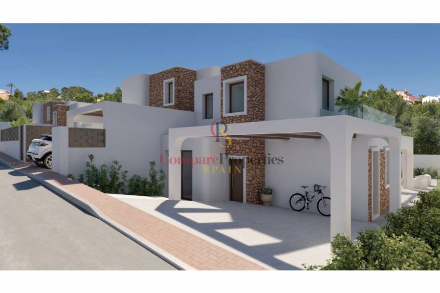 New Build - Semi-Detached Villa - Moraira - Paichi