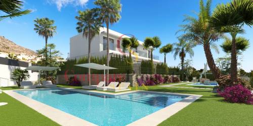 Semi-Detached Villa - New Build - Finestrat - Finestrat