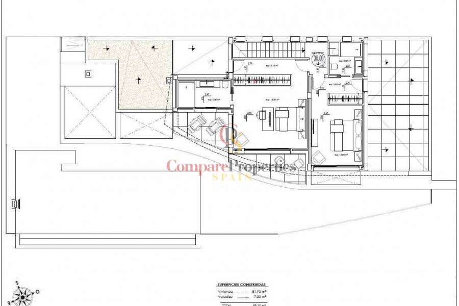 Nieuwe constructie - Villa - Benissa - La Fustera