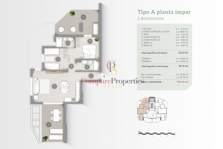 Sale - Apartment - Calpe