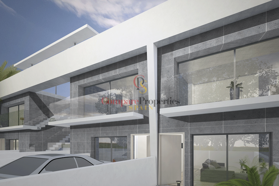 Nouvelle construction - Apartment - Stunning new build apartments with prices starting at just 125,000 € for the ground floor model and 135,000 € for the top floor model which offers a large 75 m2 solarium.