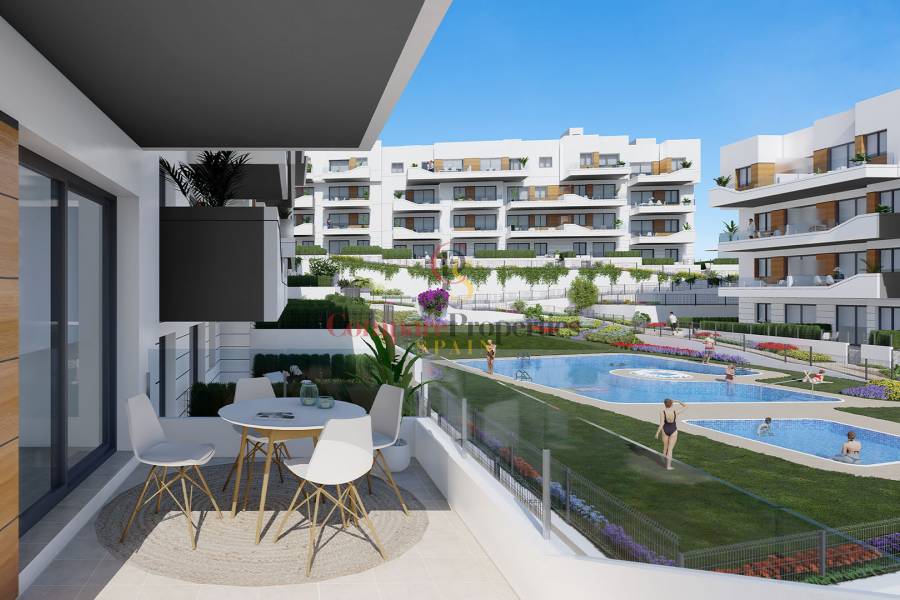 Venta - Apartment - Beach apartments in Villamartin with 2 or 3 bedrooms and community pools and large common areas