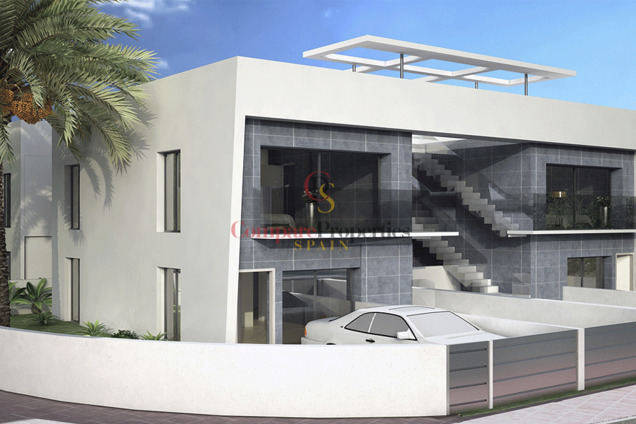 Nouvelle construction - Apartment - Stunning new build apartments with prices starting at just 125,000 € for the ground floor model and 135,000 € for the top floor model which offers a large 75 m2 solarium.