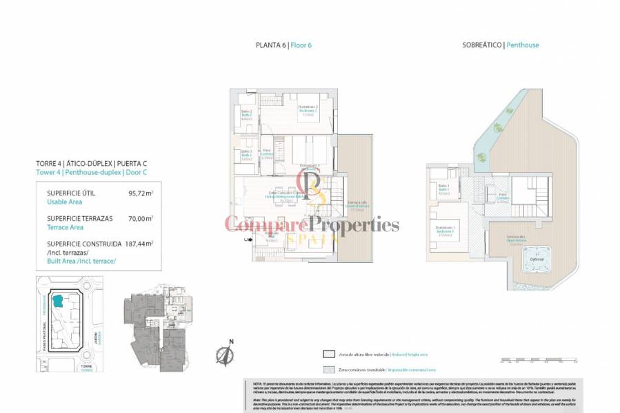 Vente - Duplex and Penthouses - Villajoyosa - 2a linea