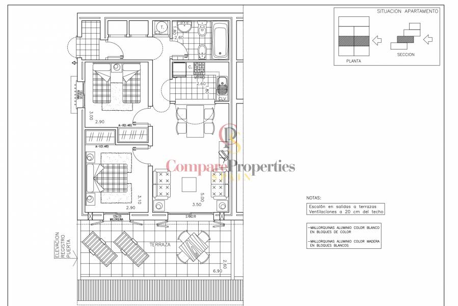Sale - Apartment - Benitachell - Pueblo Panorama