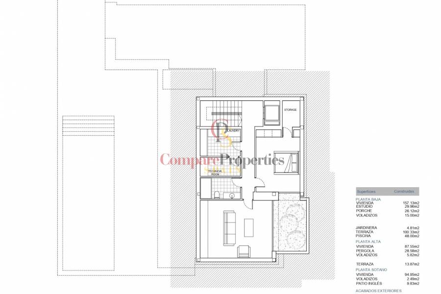 New Build - Villa - Moraira - Benimeit