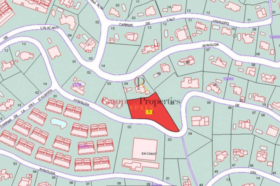 Venta - Plot - La Sella - Inland