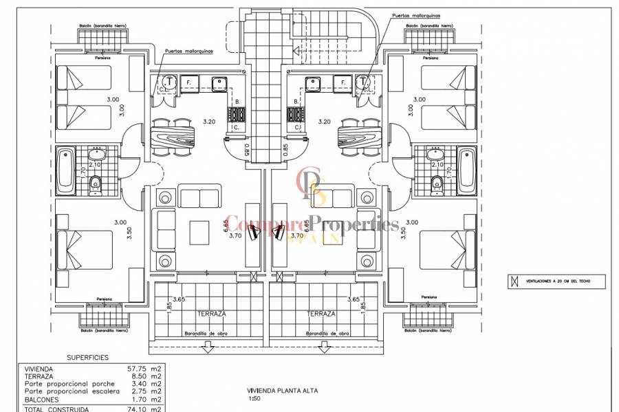 Vente - Apartment - Benitachell - Pueblo de la Paz