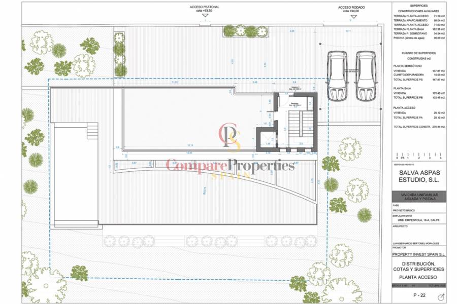 Vente - Villa - Calpe - Empedrola