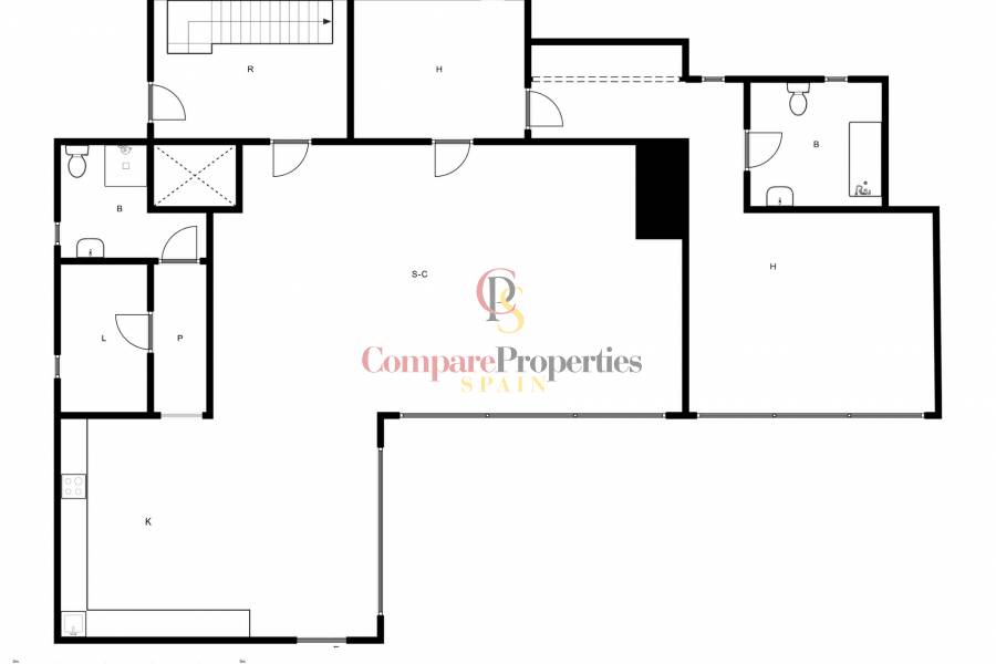 Verkauf - Villa - Moraira - Camarrocha