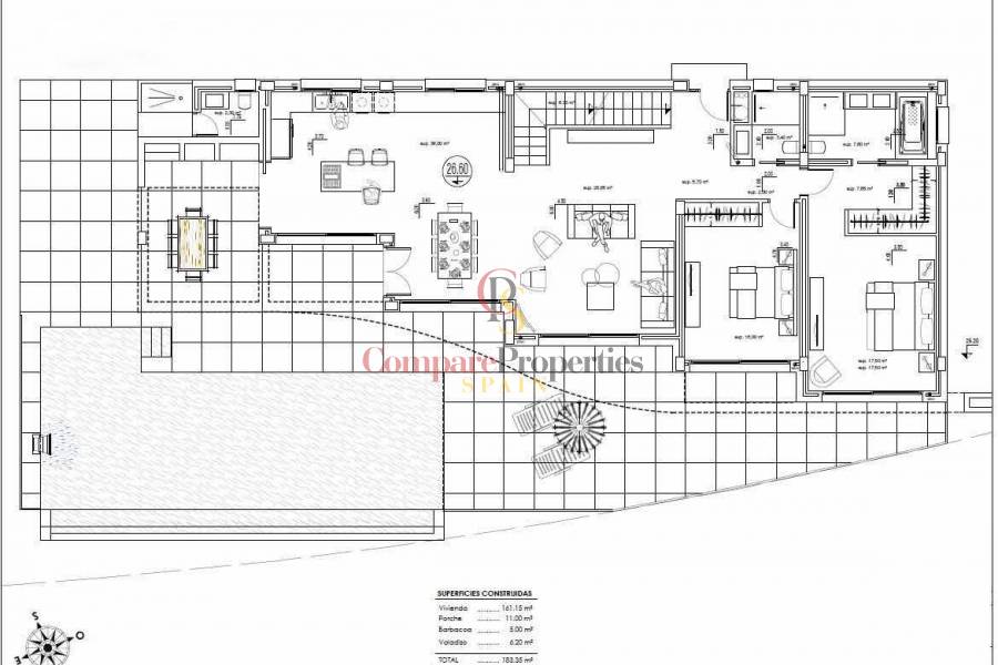 Nieuwe constructie - Villa - Benissa - La Fustera