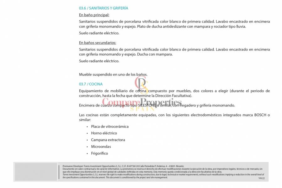 New Build - Apartment - Villajoyosa