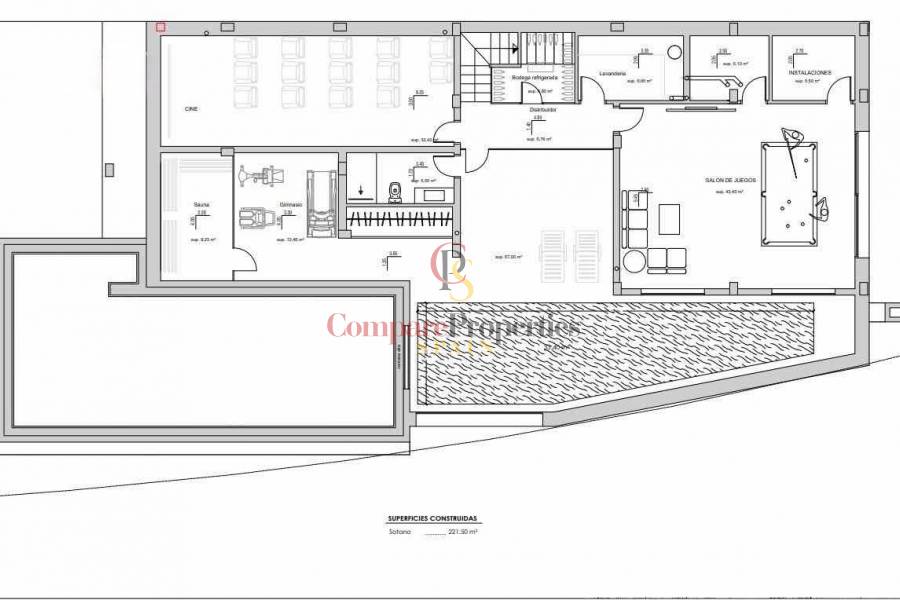 Nieuwe constructie - Villa - Benissa - La Fustera