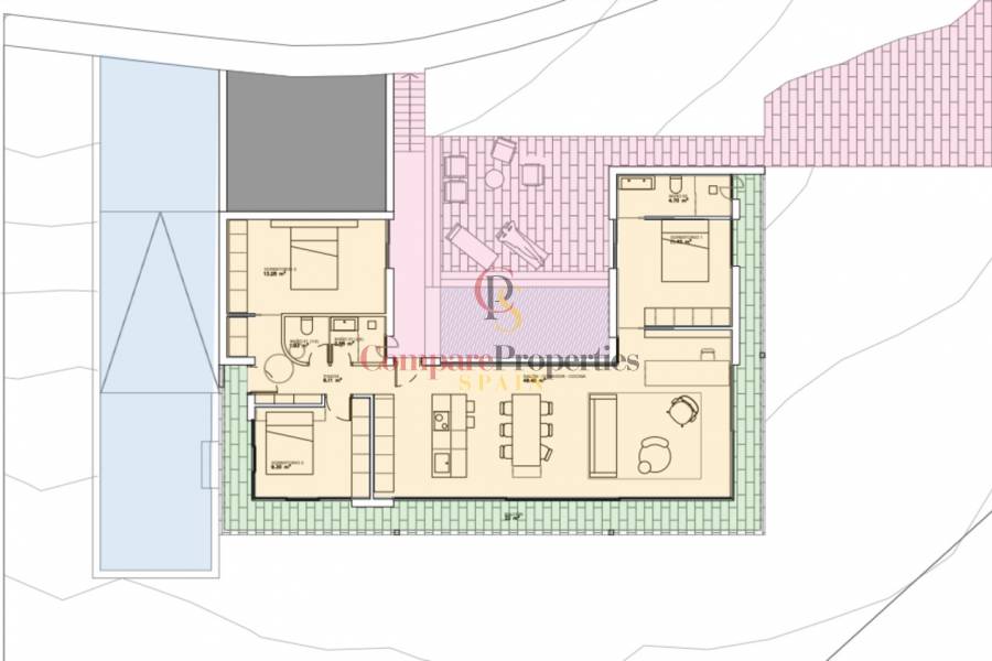 Sale - Plot - Pedreguer - Inland