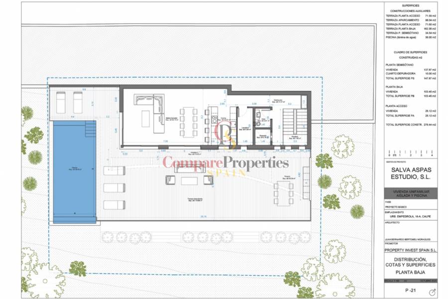 Vente - Villa - Calpe - Empedrola