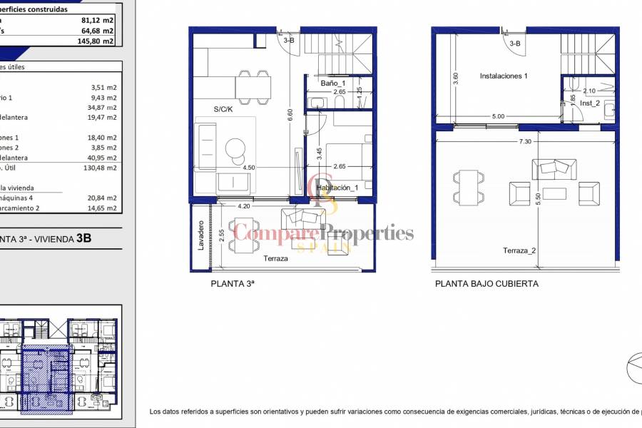 New Build - Duplex and Penthouses - Villajoyosa