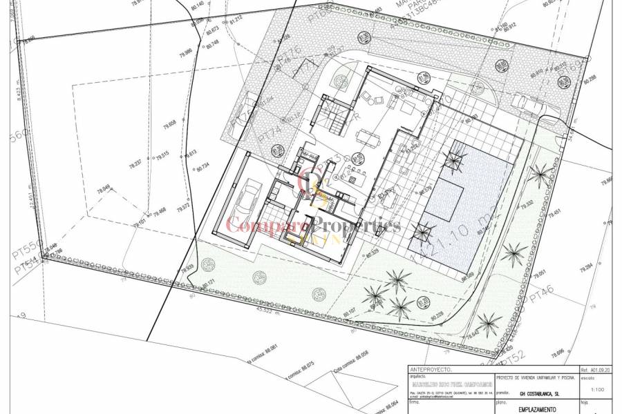 Nieuwe constructie - Villa - Calpe - Urbanización